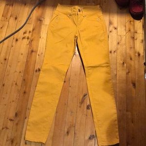 Juniors No Boundaries Gold Pants